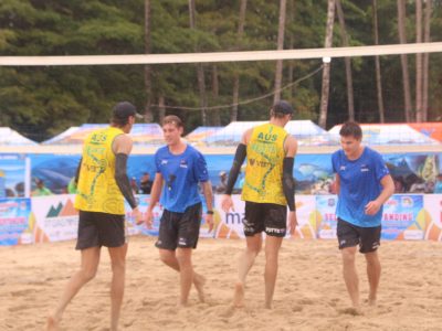 Match 18 - Men - Centre Court - 13:30 - Potts/Pearse (AUS) vs Smith/Tyler (NZL)