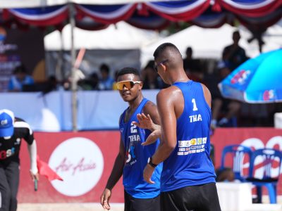 Match 45 - Men - Centre Court - 14:50 - T.Pithak/M.Wachirawit (THA) vs LI Wei/DU Hongjun (CHN)