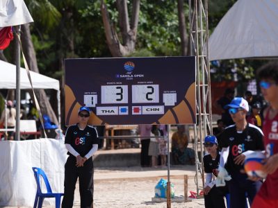 Match 45 - Men - Centre Court - 14:50 - T.Pithak/M.Wachirawit (THA) vs LI Wei/DU Hongjun (CHN)