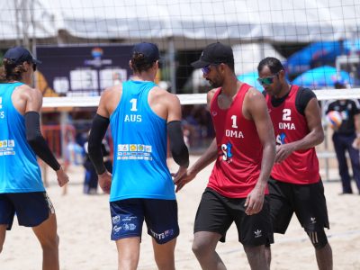 Match 53 - Men - Centre Court - 10:30 - Potts/Pearse (AUS) vs Hood/Mazin (OMA)