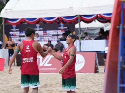 Match 57 - Men - Centre Court - 16:00 - K. Dunwinit/N. Banlue (THA) vs Takahashi/Ikeda (JPN)