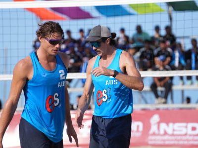 Match 64 - Men - Centre Court - 16:00 - Hood/Hodges (AUS) vs Cherif/Ahmed (QAT)