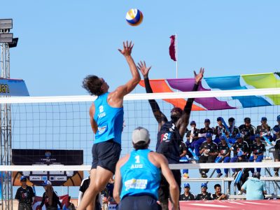 Match 64 - Men - Centre Court - 16:00 - Hood/Hodges (AUS) vs Cherif/Ahmed (QAT)