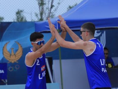 Match 19 - Men - Court 1 - 13:00 - M.ALKEER/MUBARAK (QAT) vs Raja/Mike (LIB)