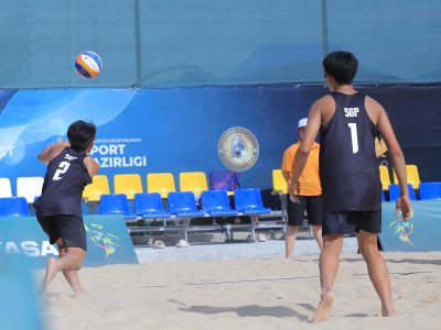 Match 32 - Men - Court 2 - 15:00 - Sagynysh/Agabek (KAZ) vs Abel/Zheng Yu (SIN)