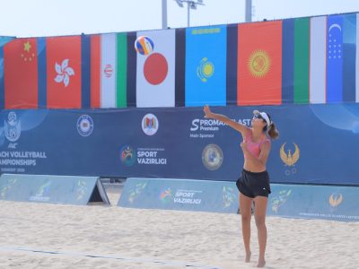 Match 28 - Women - Court 1 - 08:50 - Katina/Sarah (LIB) vs QI S.Y./ZHUANG Ming (CHN)