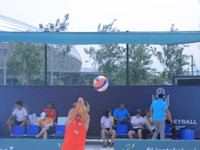Match 28 - Women - Court 1 - 08:50 - Katina/Sarah (LIB) vs QI S.Y./ZHUANG Ming (CHN)