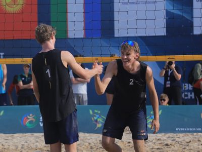 Match 64 - Men - Court 1 - 16:00 - Edgar/Turner (AUS) vs Sagynysh/Agabek (KAZ)