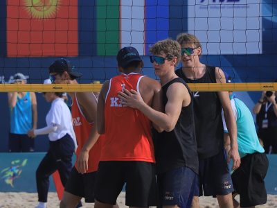 Match 64 - Men - Court 1 - 16:00 - Edgar/Turner (AUS) vs Sagynysh/Agabek (KAZ)