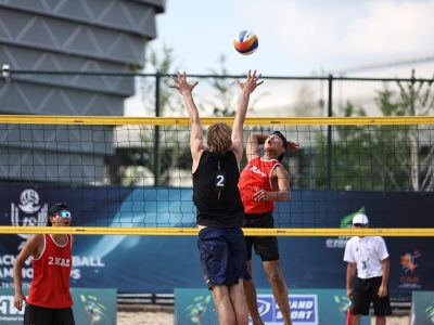 Match 64 - Men - Court 1 - 16:00 - Edgar/Turner (AUS) vs Sagynysh/Agabek (KAZ)