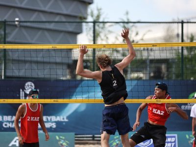 Match 64 - Men - Court 1 - 16:00 - Edgar/Turner (AUS) vs Sagynysh/Agabek (KAZ)