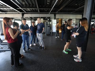 Inspection room, training hall, gym