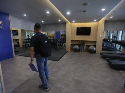 Inspection room, training hall, gym