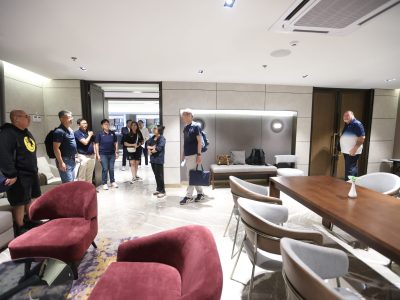 Inspection room, training hall, gym