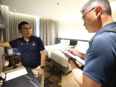 Inspection room, training hall, gym