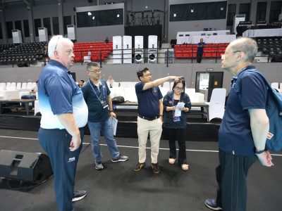 Inspection room, training hall, gym